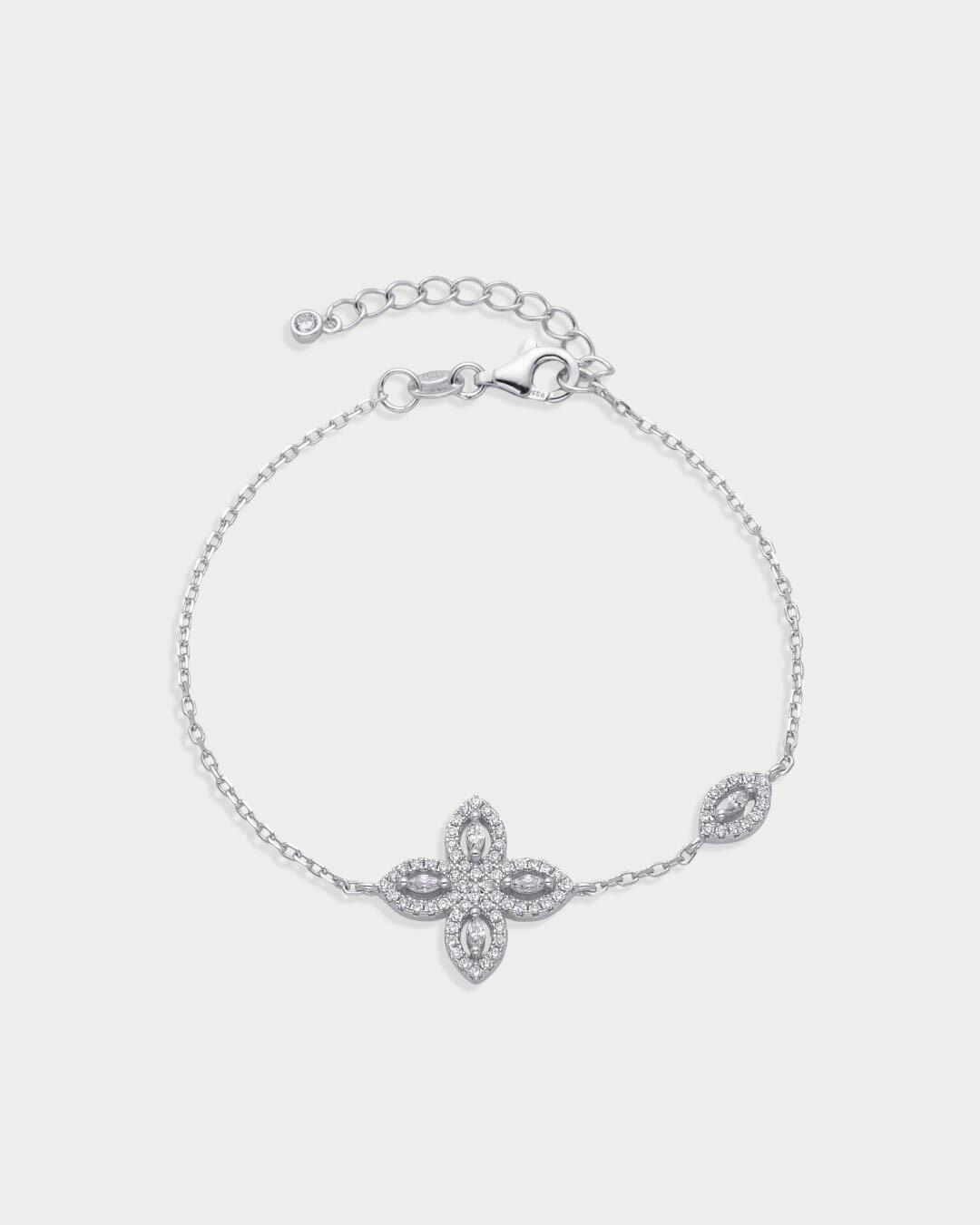 Bracelet Fleur de vie - BLANC