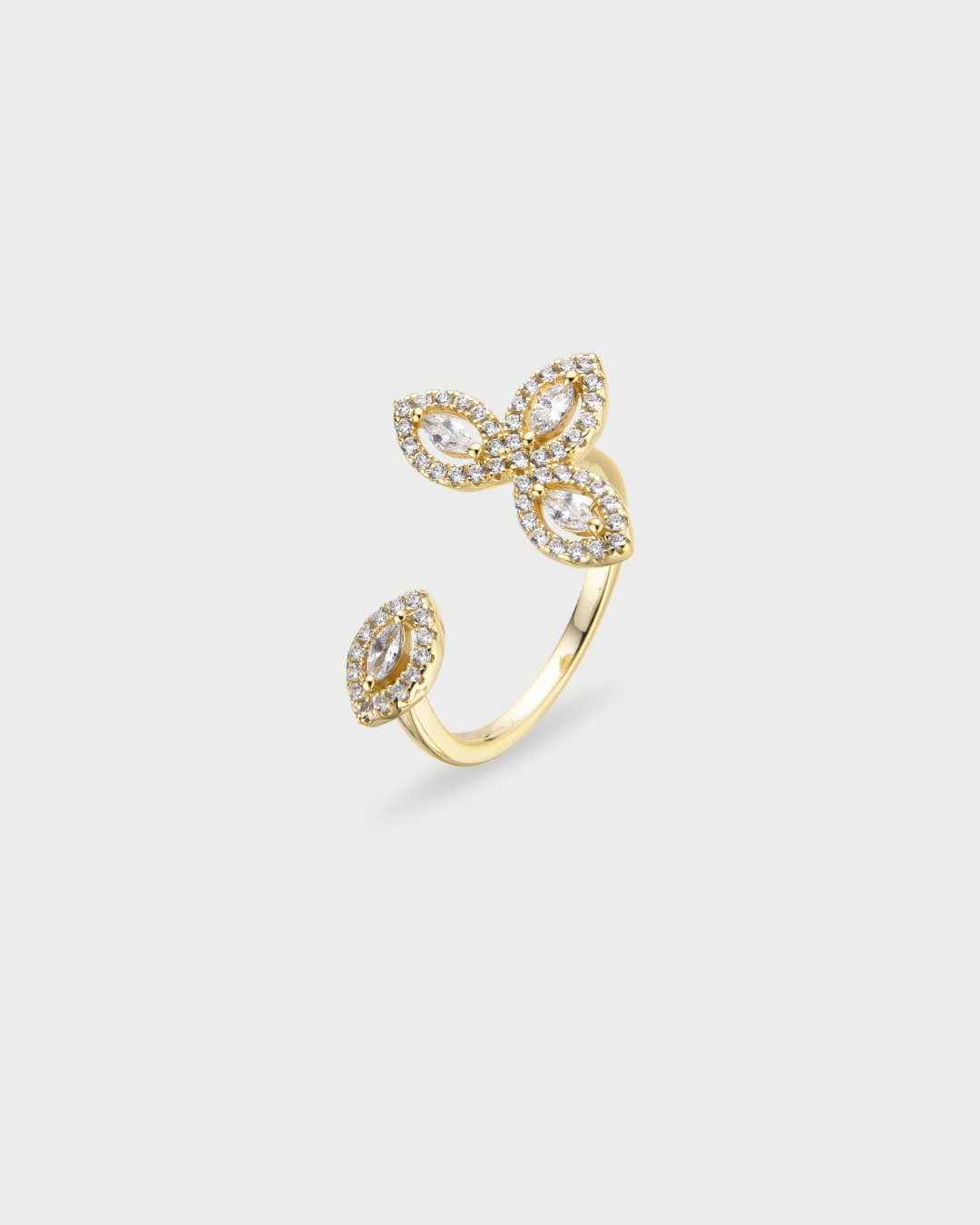 Bague Fleur de vie - DORÉ