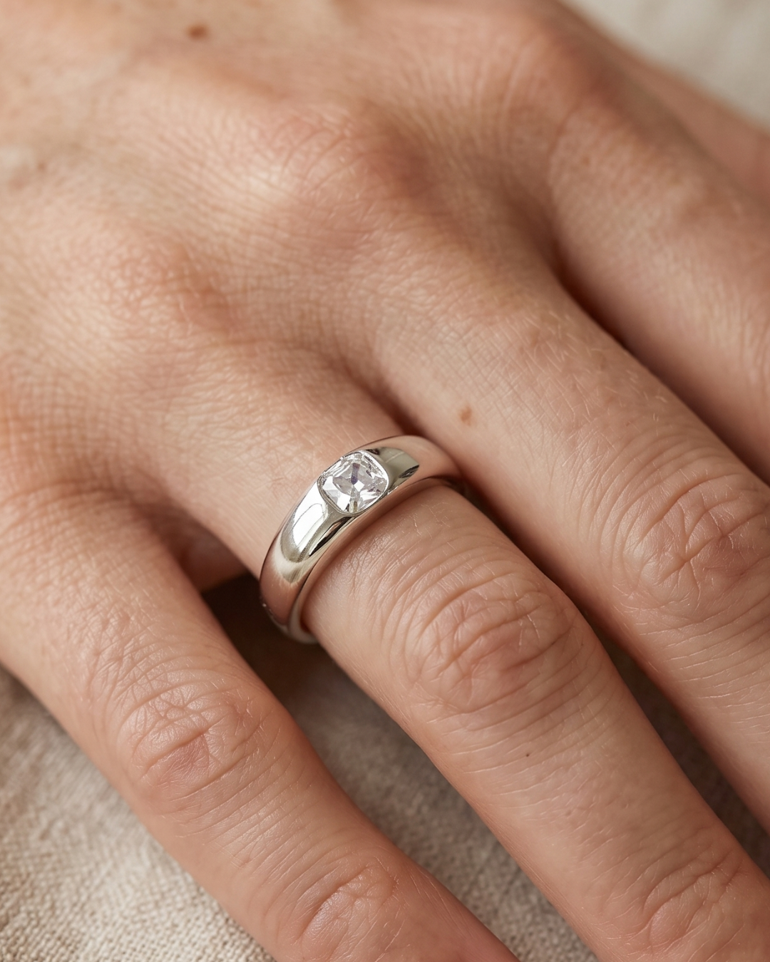 Bague shine Boost - BLANC