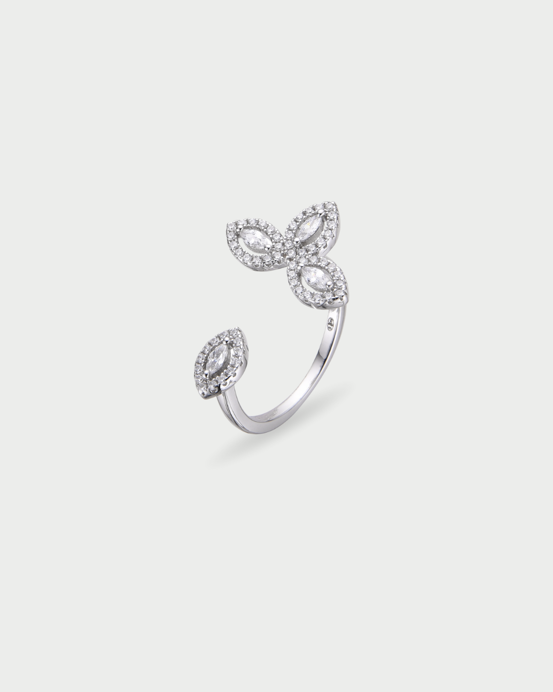 Bague Fleur de vie - BLANC