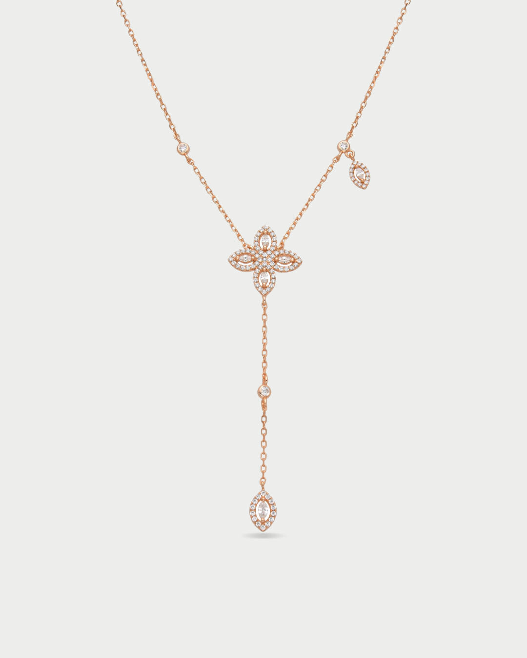 Collier Fleur Éternelle - ROSE
