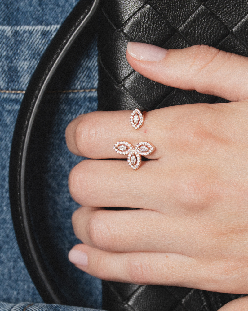 Bague Fleur de vie - DORÉ