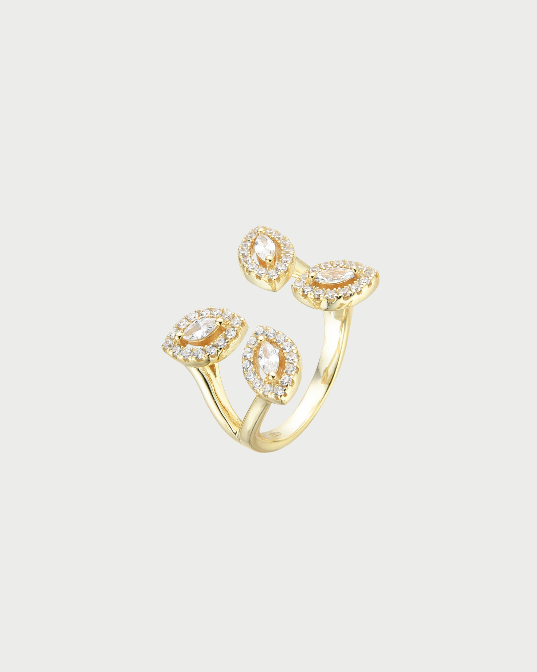 Bague Fleur éternelle - DORÉ
