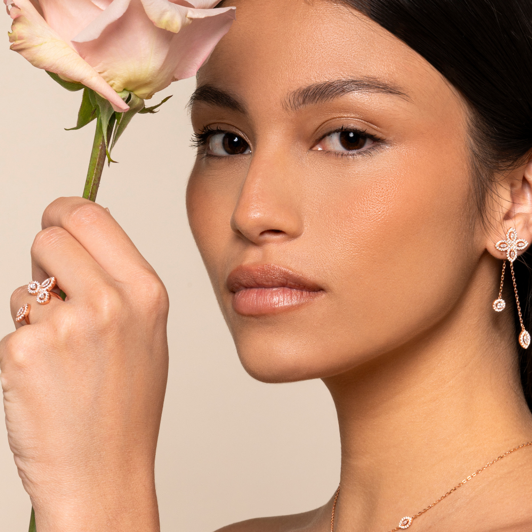 Bague Fleur de vie - ROSE
