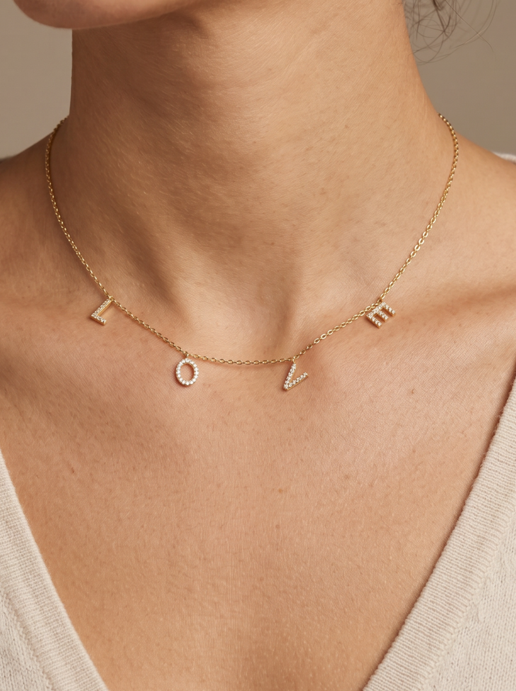 Collier LOVE - DORÉ