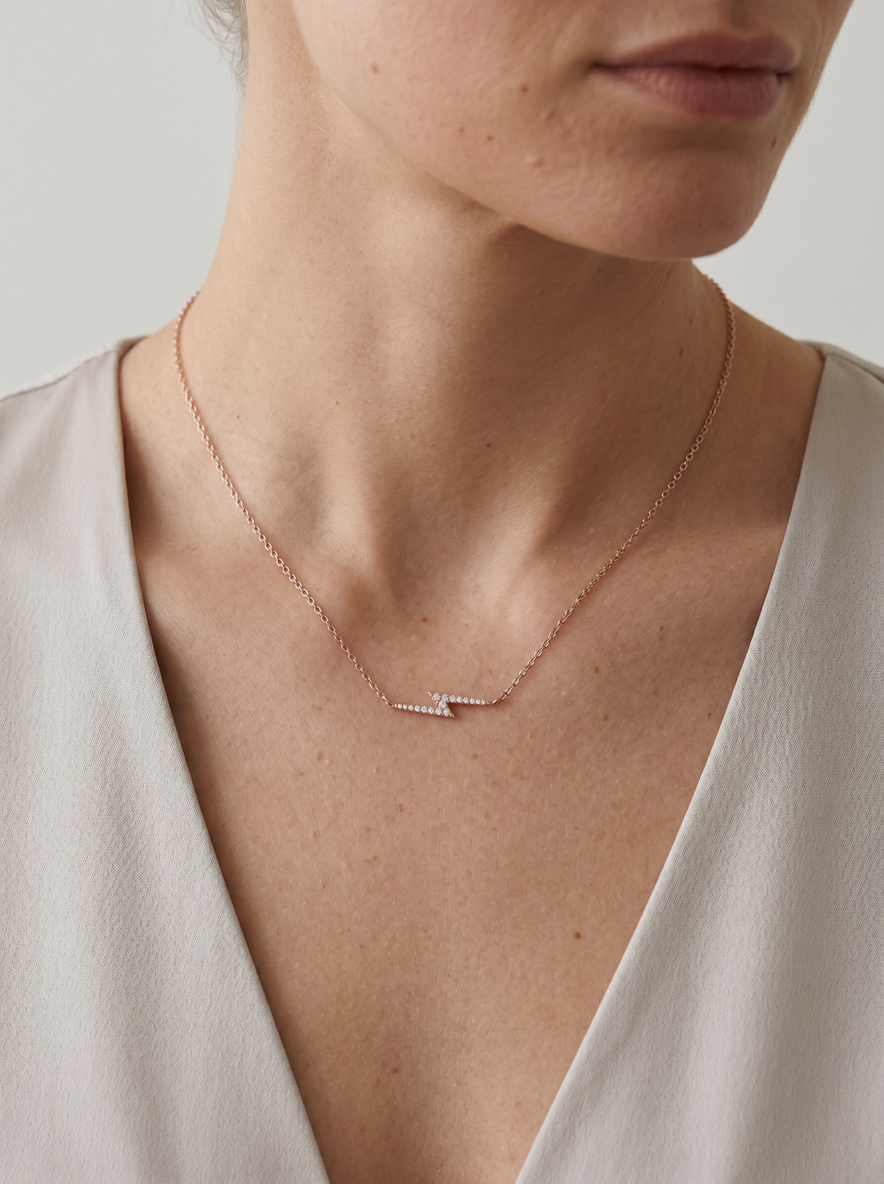 Collier Éclair - ROSE