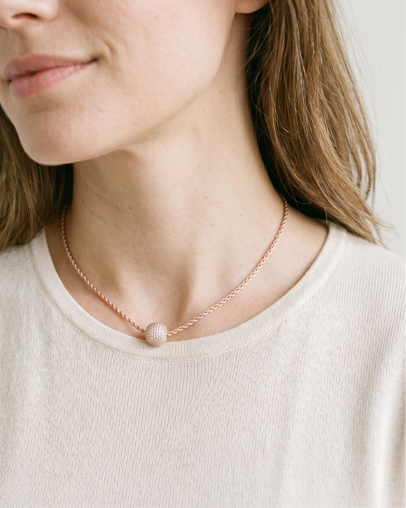 Collier Atlas - ROSE