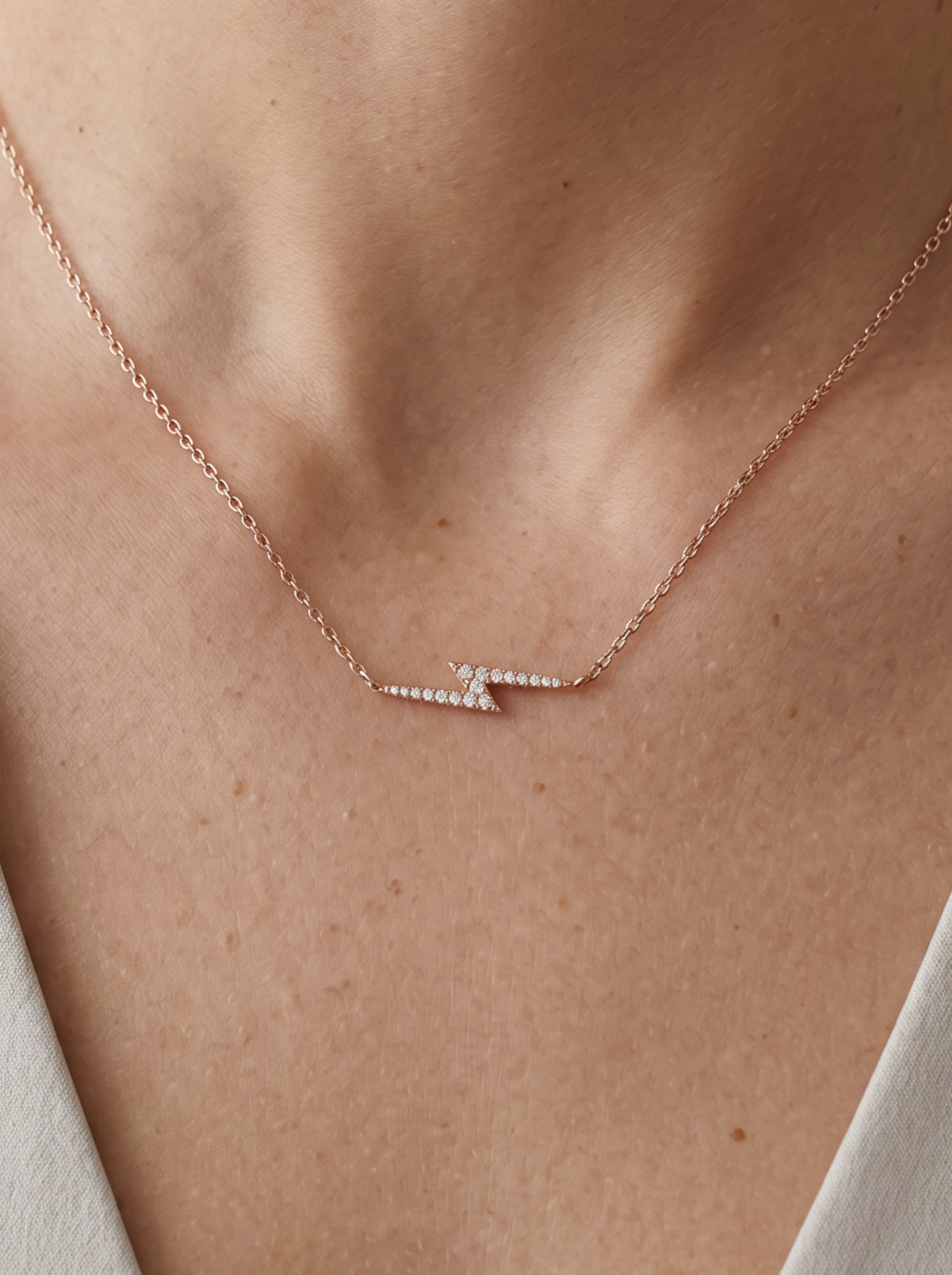 Collier Éclair - ROSE