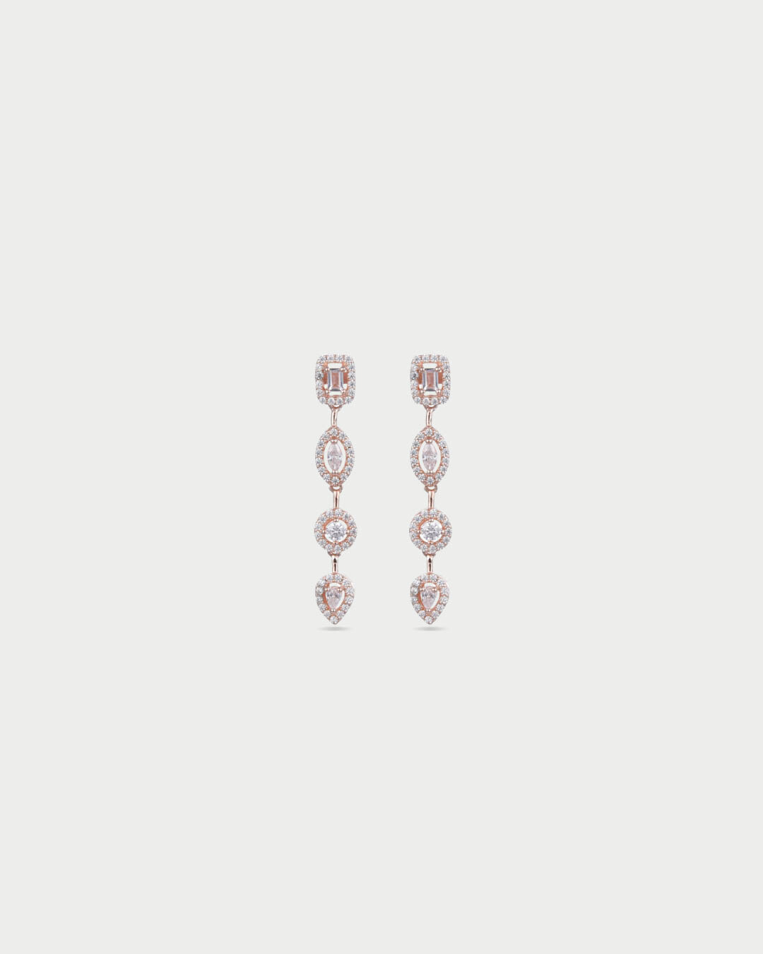 Boucles d'oreilles Gabriella - ROSE
