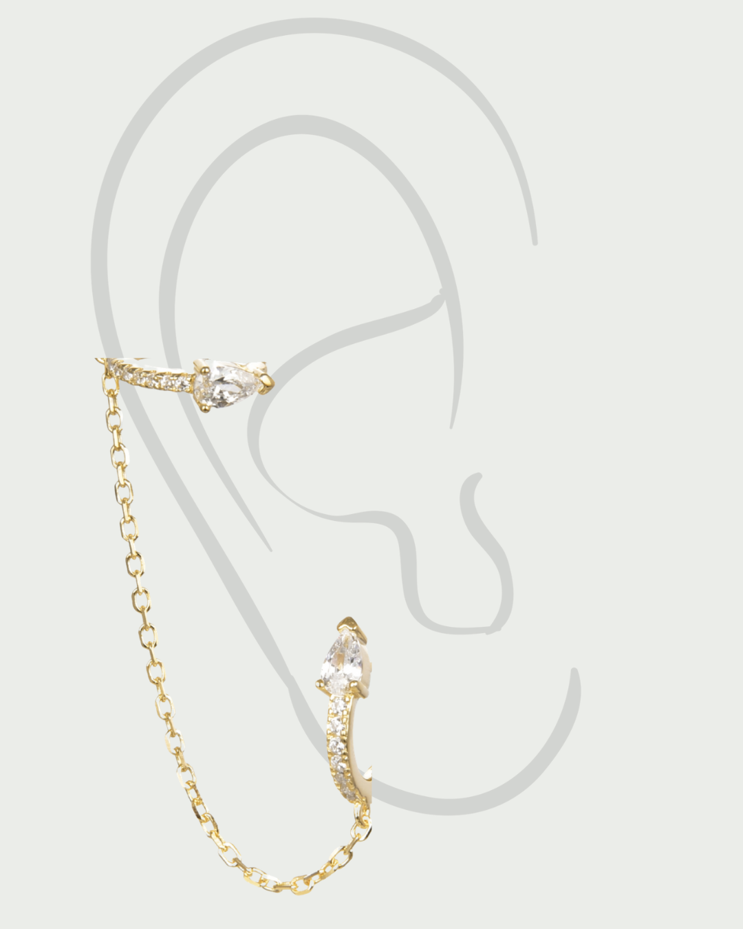 Earcuff Pear Glow - DORÉ