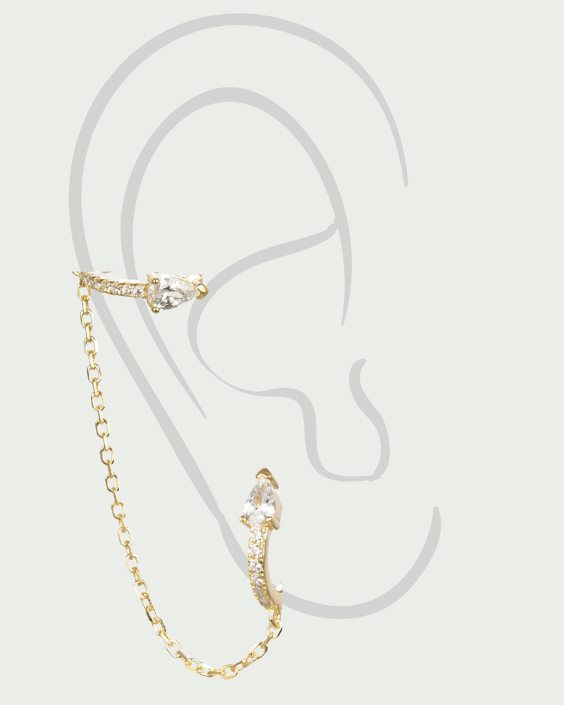 Earcuff Pear Glow - DORÉ
