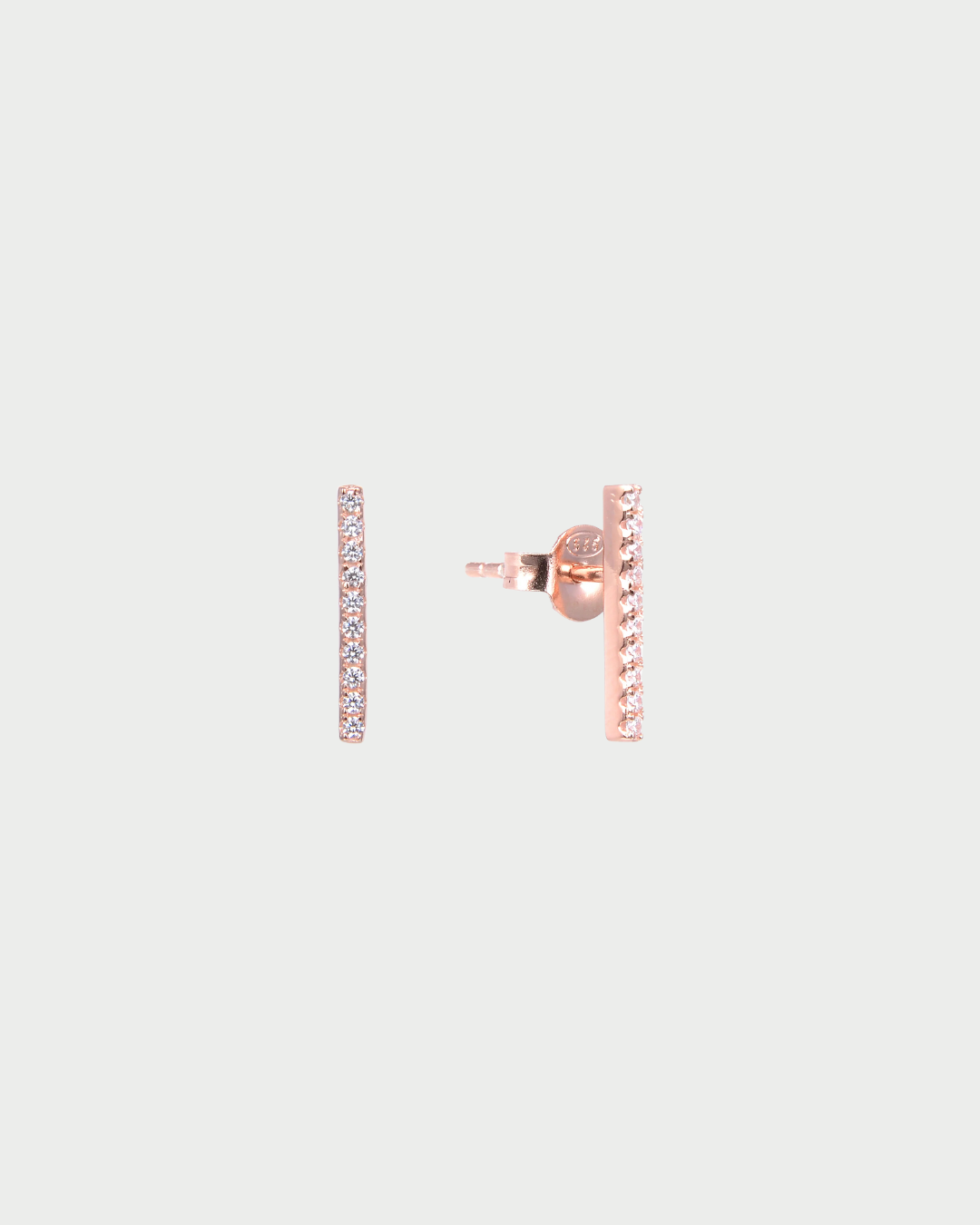 Puces barrettes Intemporel - ROSE