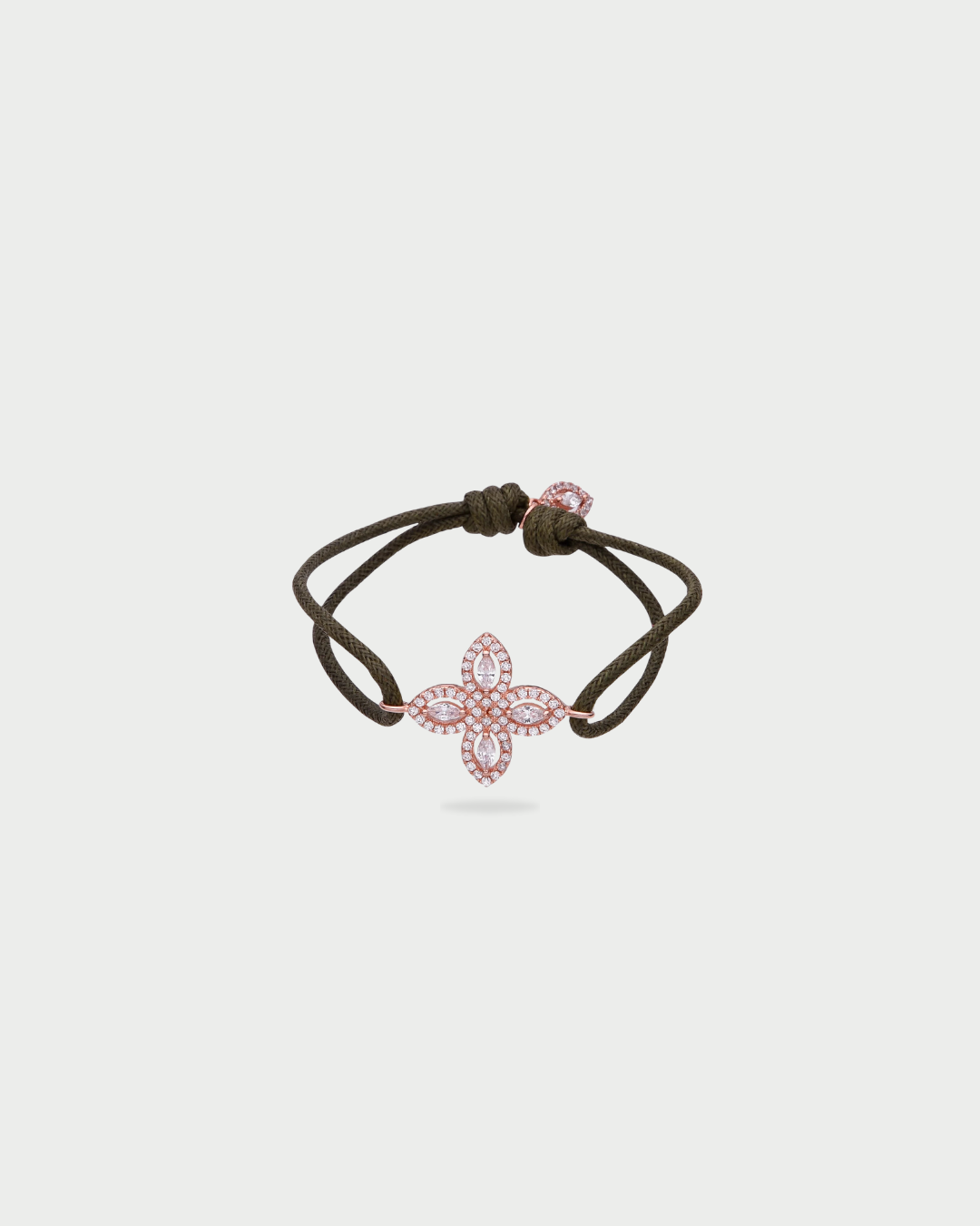 Flower of Life cord bracelet - PINK