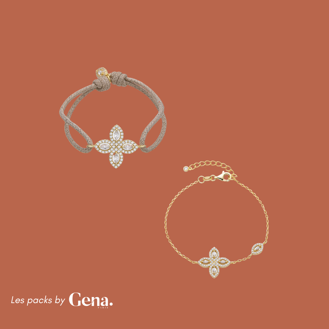 Flower of Life Bracelet Pack - GOLD