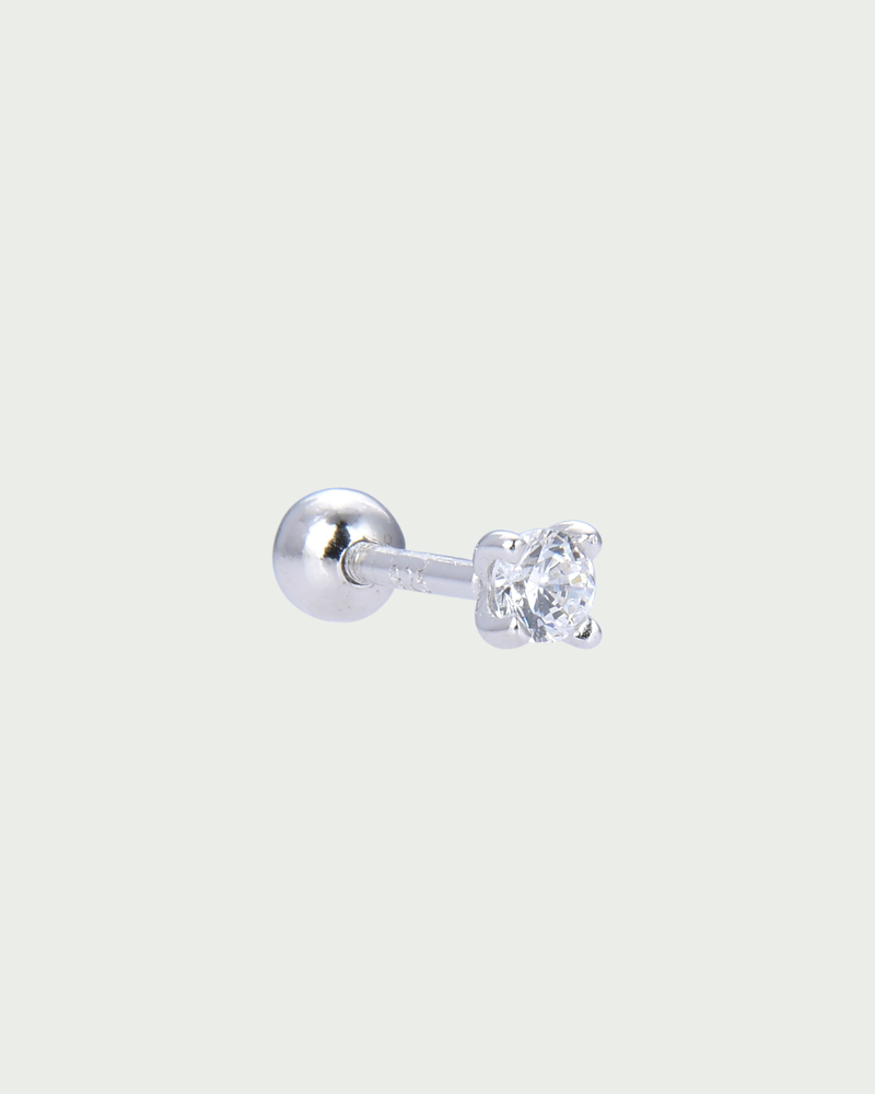 Piercing simple Intemporel - BLANC