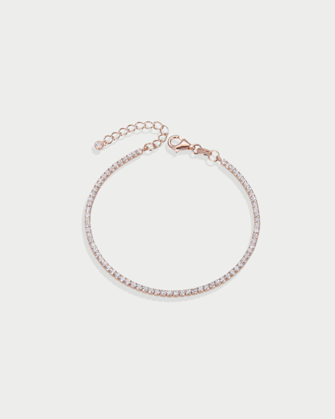 Bracelet tennis Intemporel - ROSE