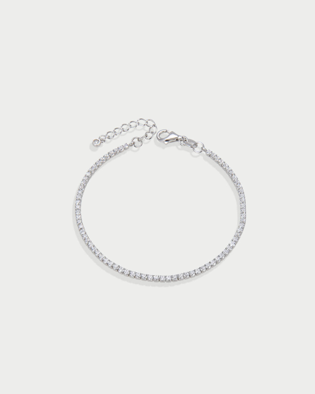Bracelet tennis Intemporel - BLANC