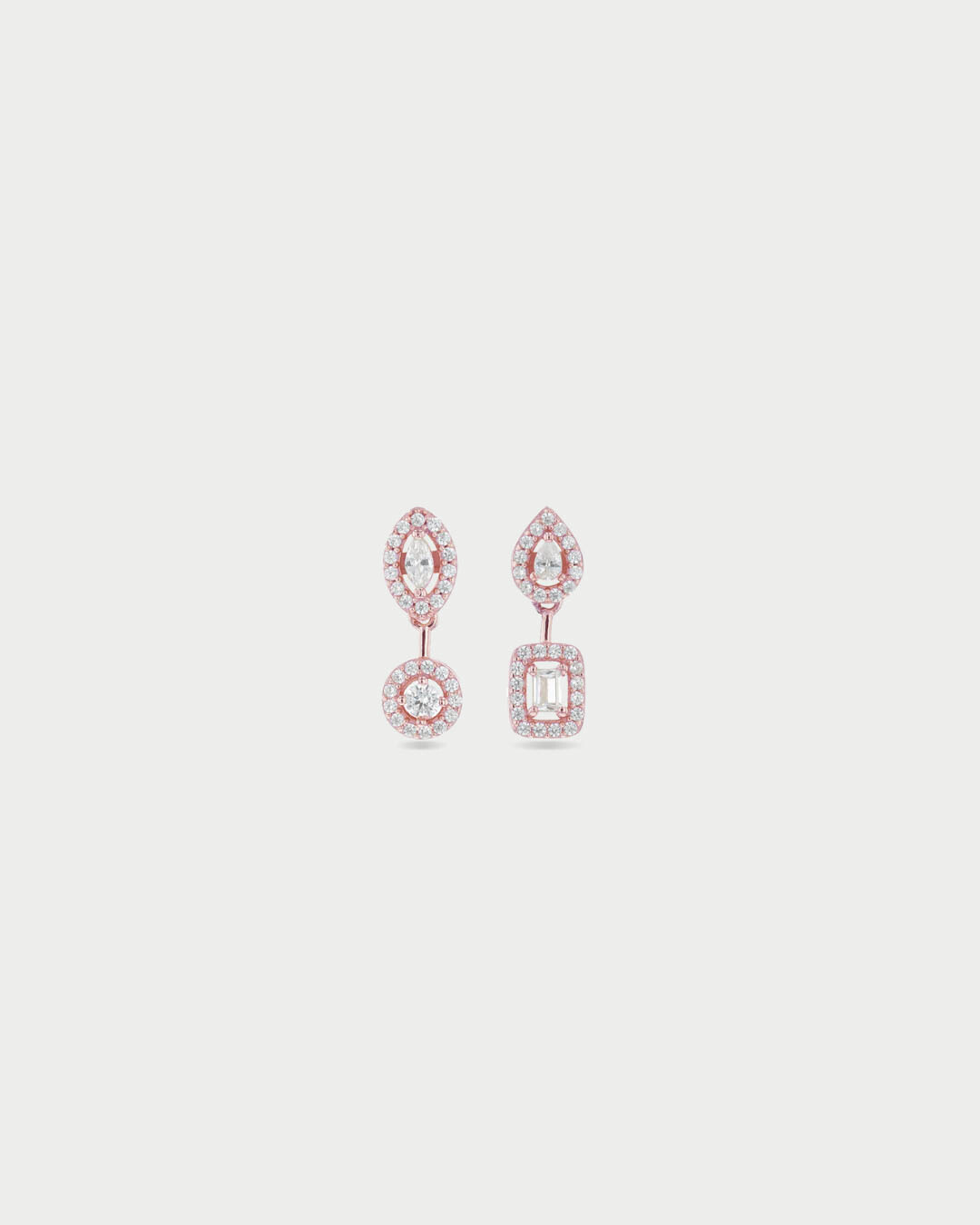 Puces asymétriques Gabriella - ROSE