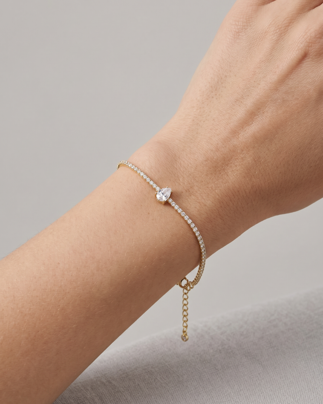 Bracelet tennis Éclat - DORÉ
