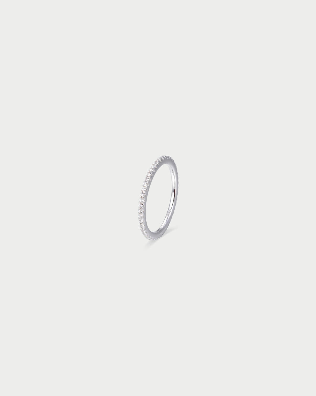 Bague anneau Intemporel - BLANC