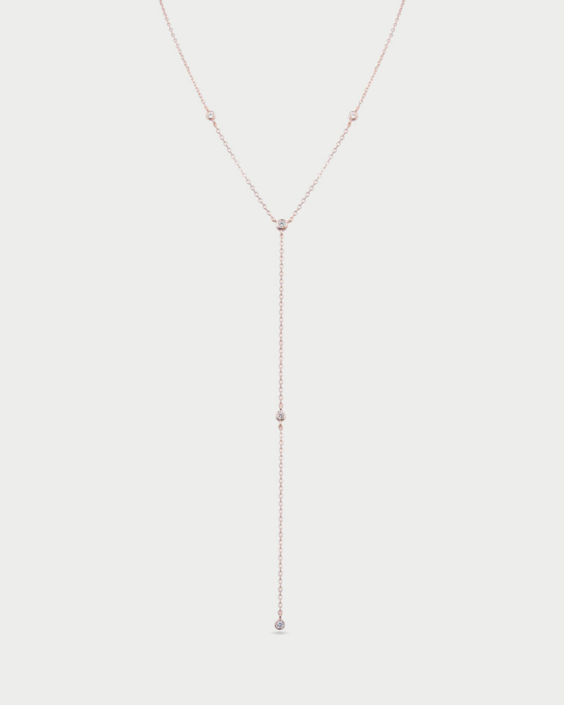 Sautoir pur Intemporel - ROSE