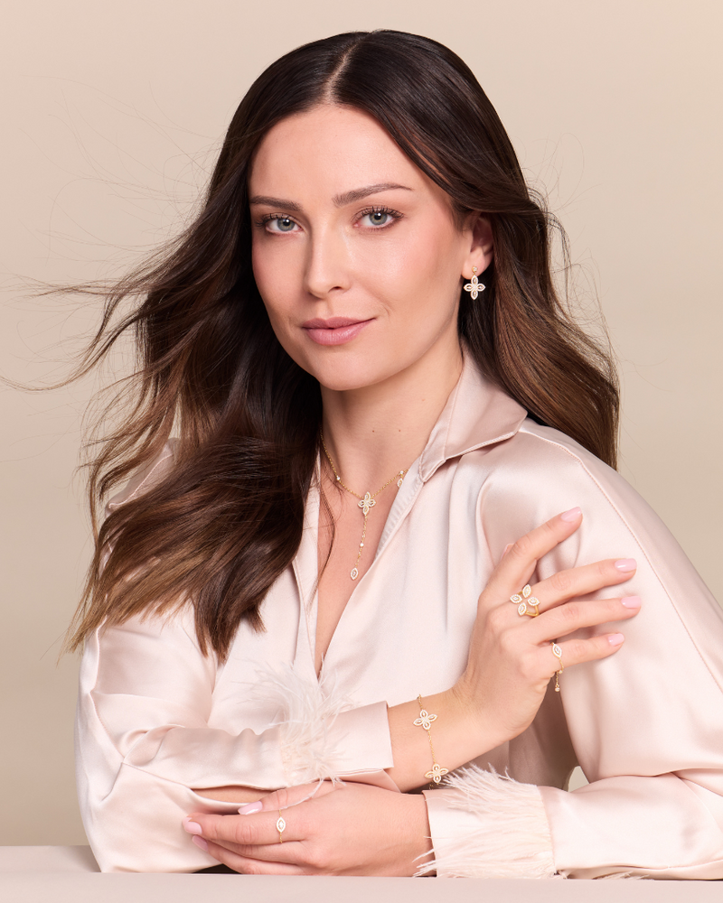 Bracelet Fleur Éternelle - DORÉ