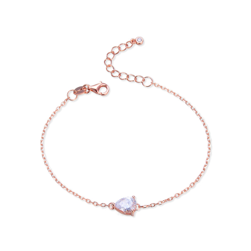 Bracelet chaine éclat - ROSE