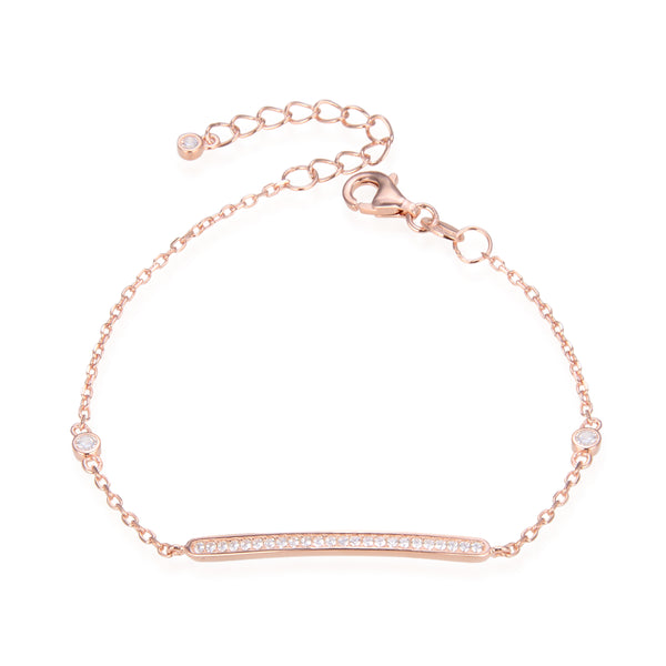 Bracelet barrette Intemporel - ROSE