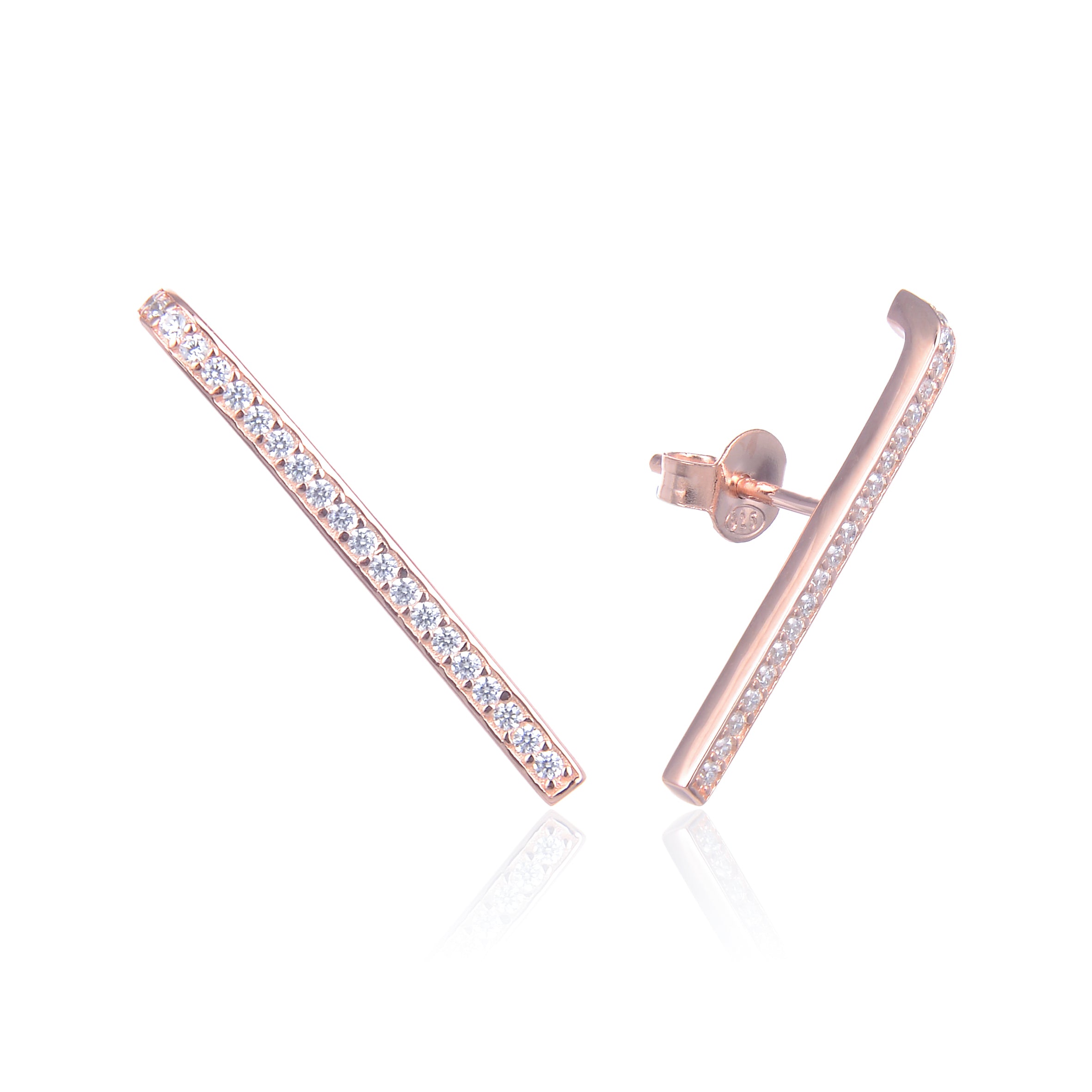 Boucles d'oreilles sticks - ROSE