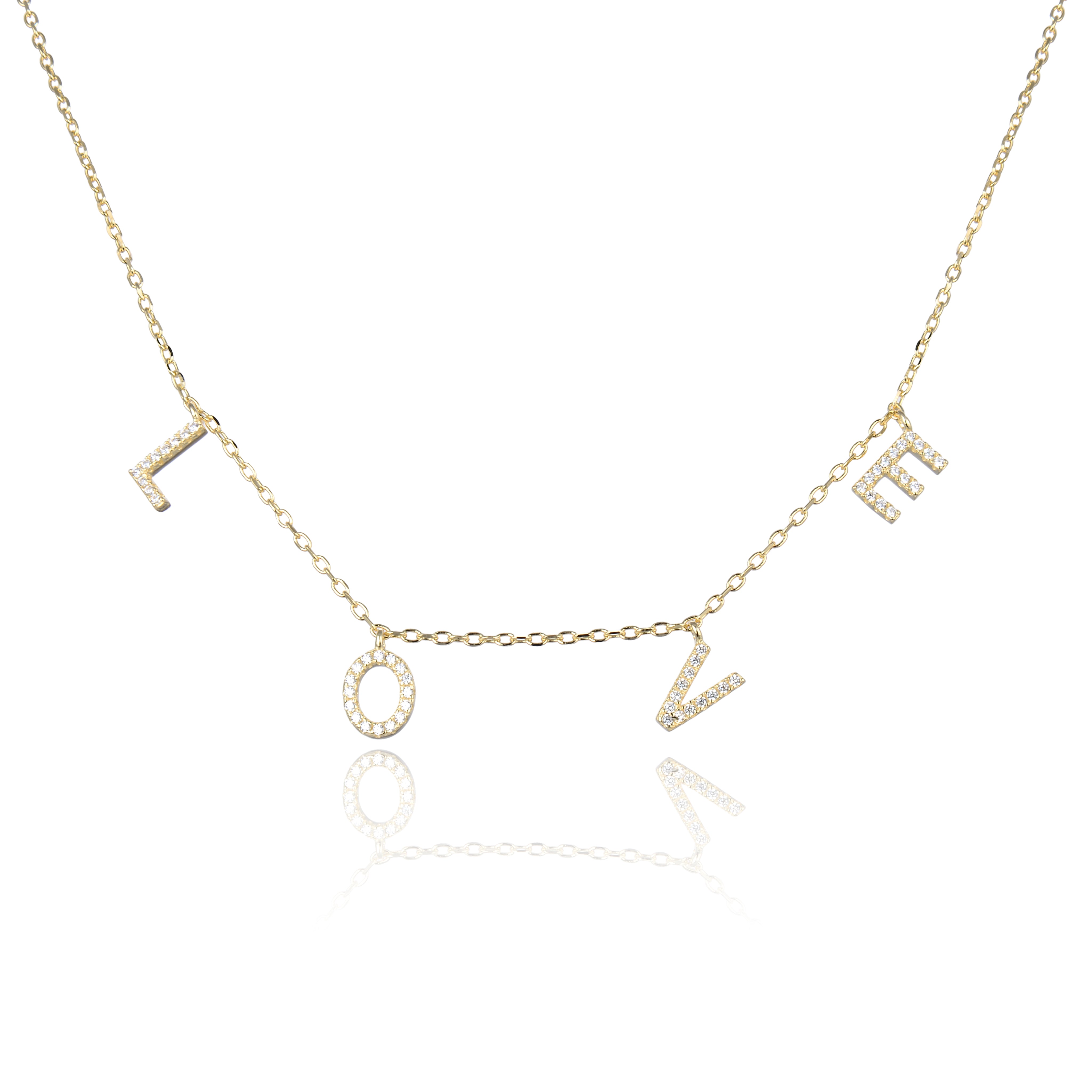 Collier LOVE - DORÉ