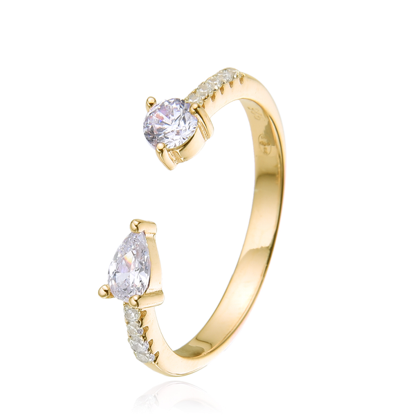 Pear &amp; Me ring - GOLD