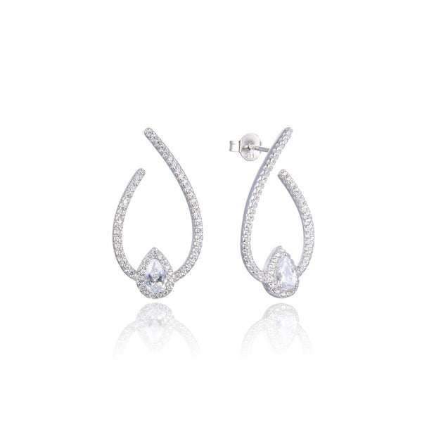 My Sweet Pear earrings - WHITE