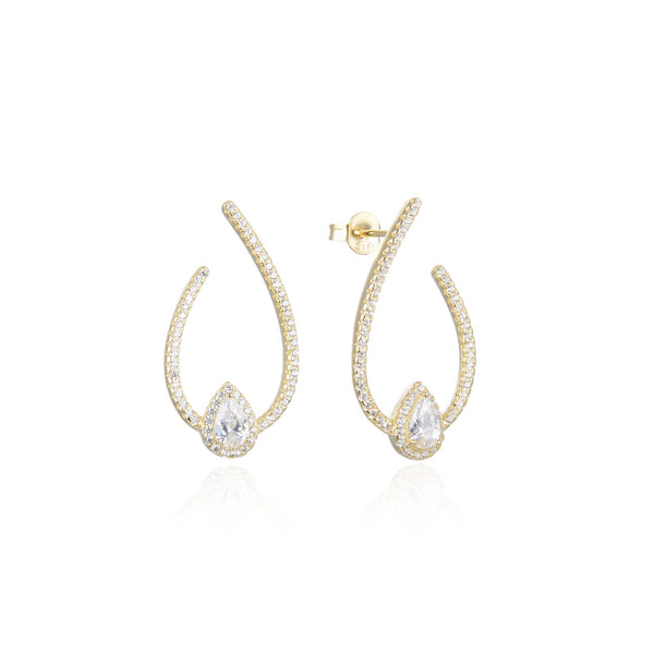 My Sweet Pear earrings - GOLD