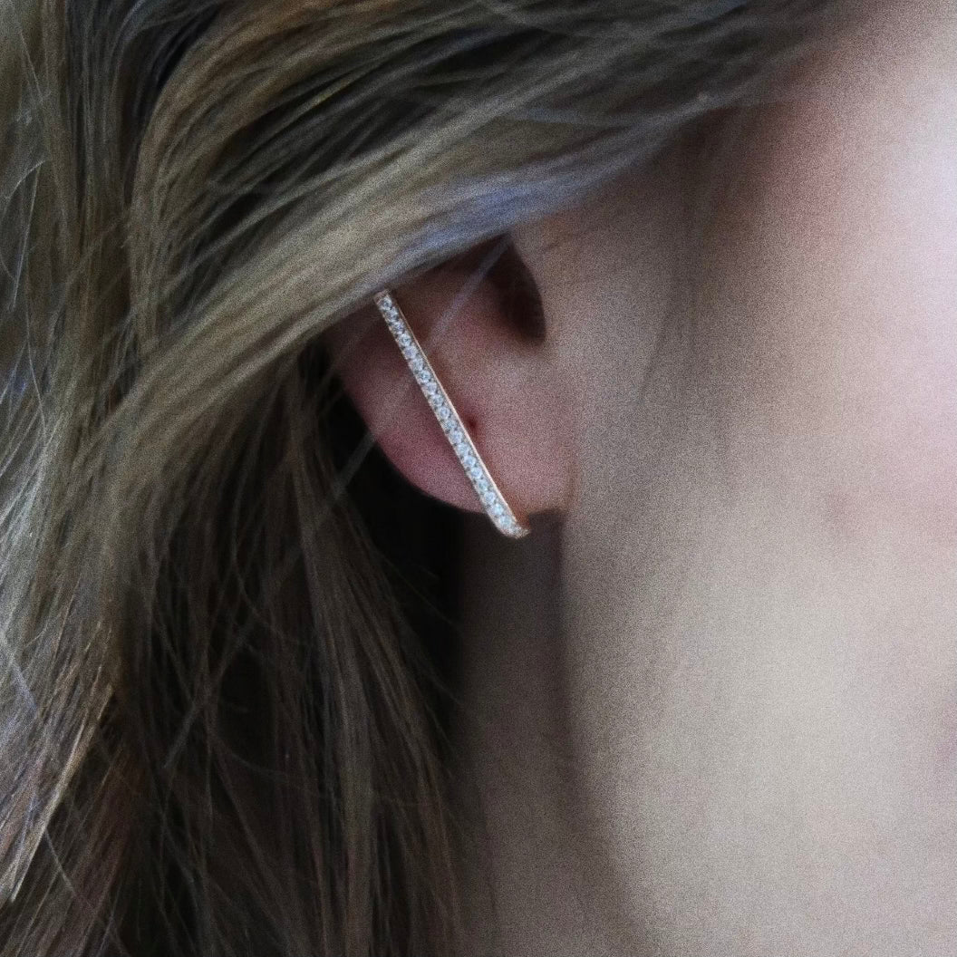 Boucles d'oreilles sticks - ROSE
