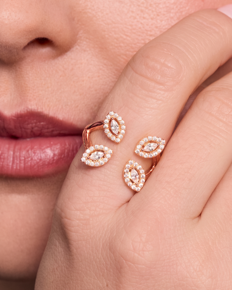 Bague Fleur Éternelle - ROSE