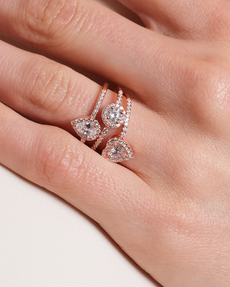 Bague Three Sides - ROSE