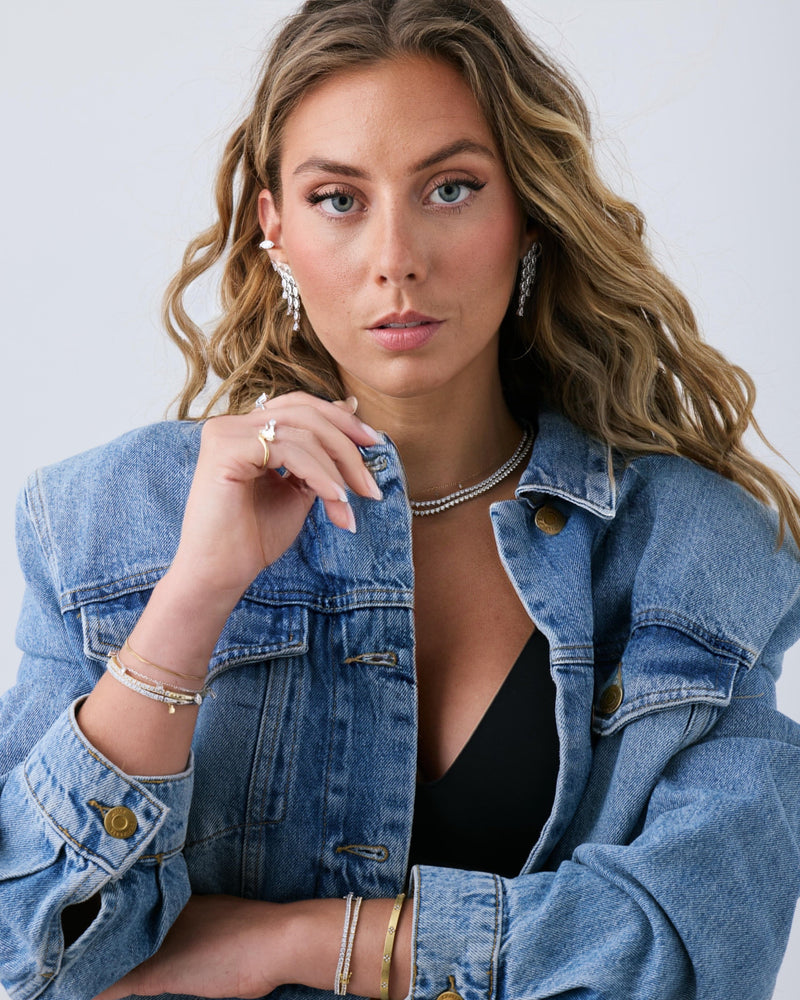 Co-création Diane Perreau – Argent 925 rhodié &amp; Zirconium