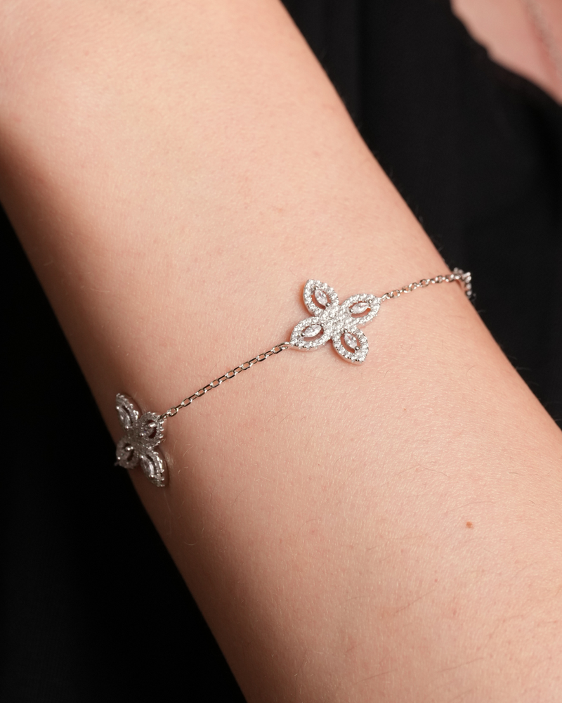 Eternal Flower Bracelet - WHITE