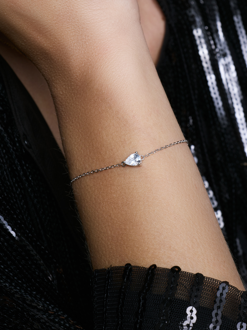 Bracelet Pear Glow - BLANC