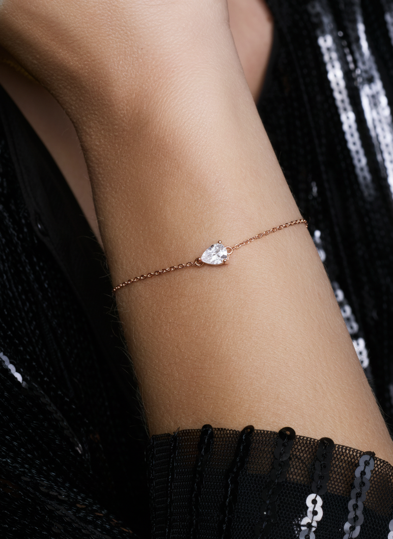 Bracelet Pear Glow - ROSE