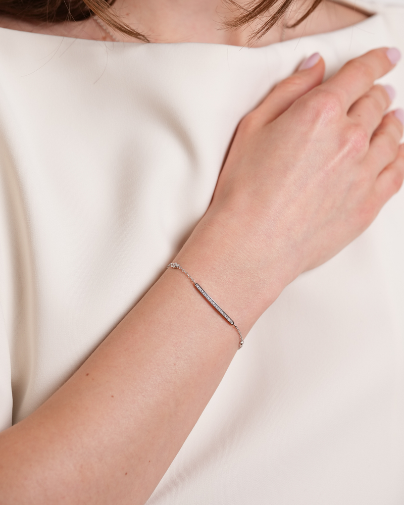 Bracelet barrette Intemporel - ROSE