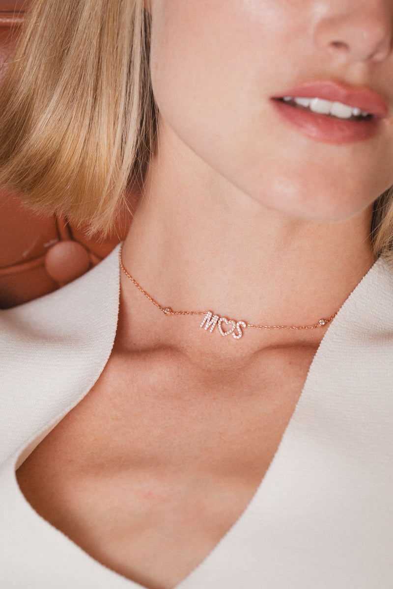 Customizable pink chain - PINK