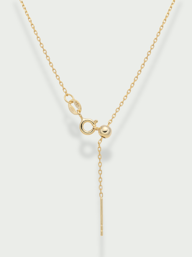 Chaine à charms argent 925 doré à l'or 18 carats