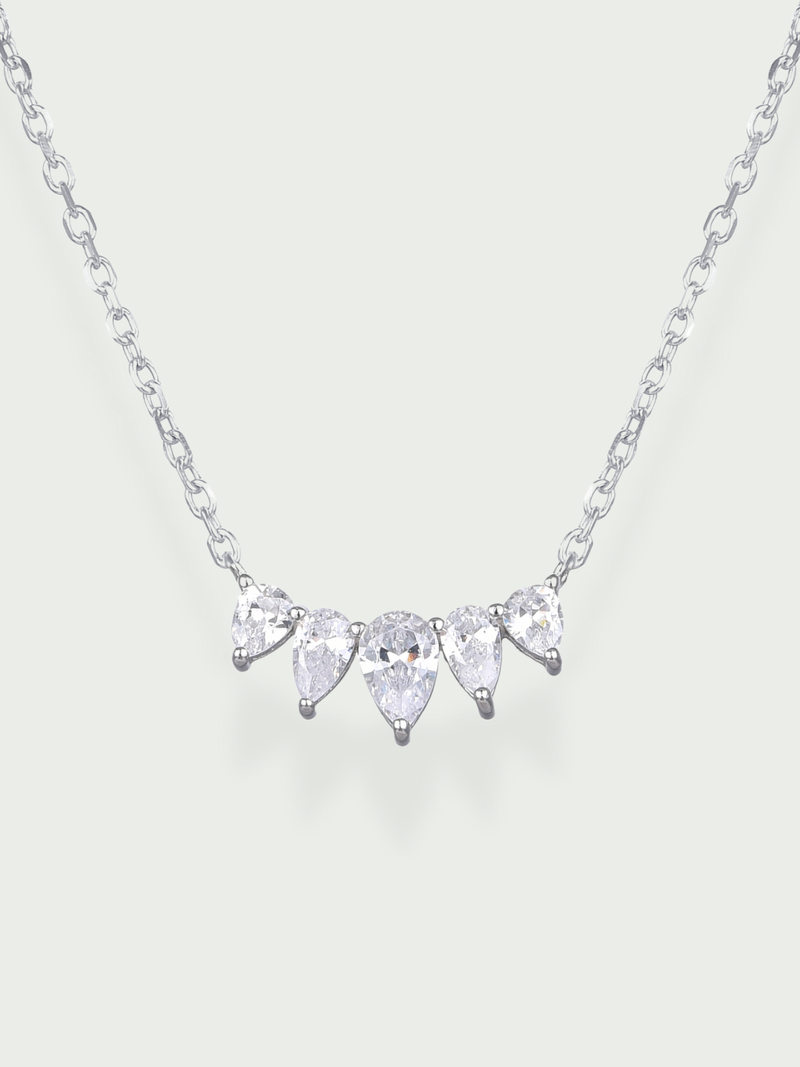 Collier Pear Glow - BLANC