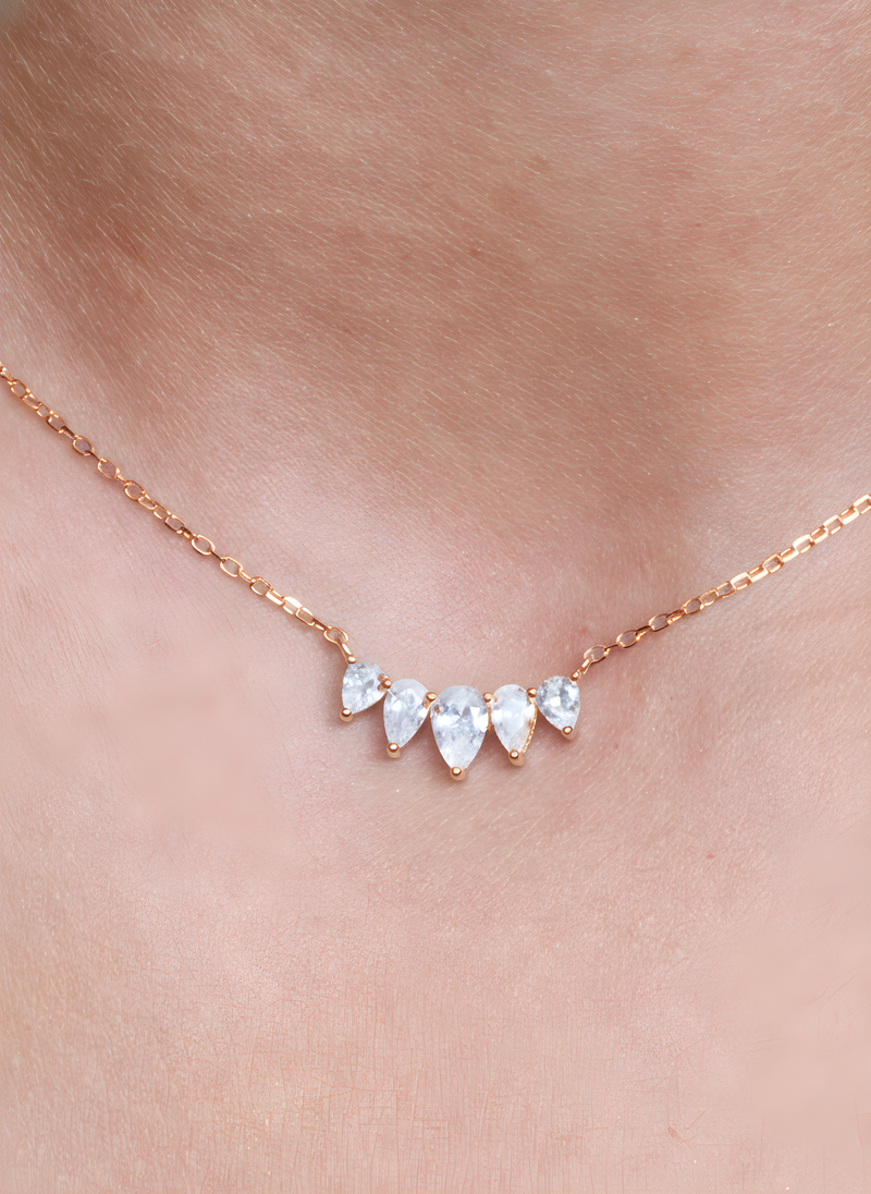 Collier Pear Glow - ROSE