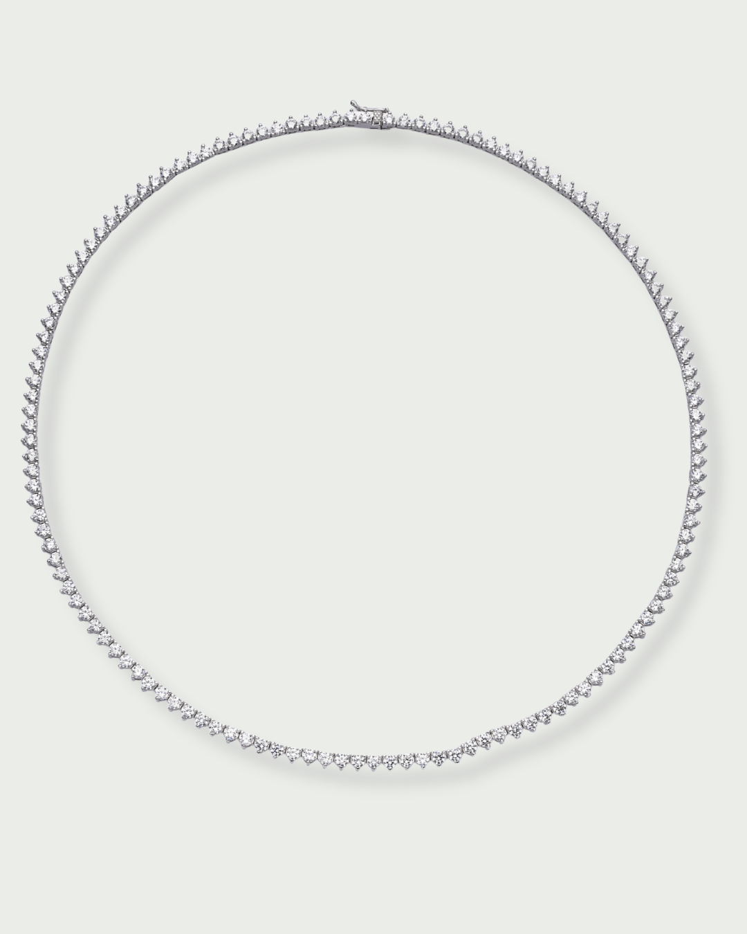 Collier Rivière Allure – Co-création Diane Perreau – Argent 925 rhodié &amp; Zirconium