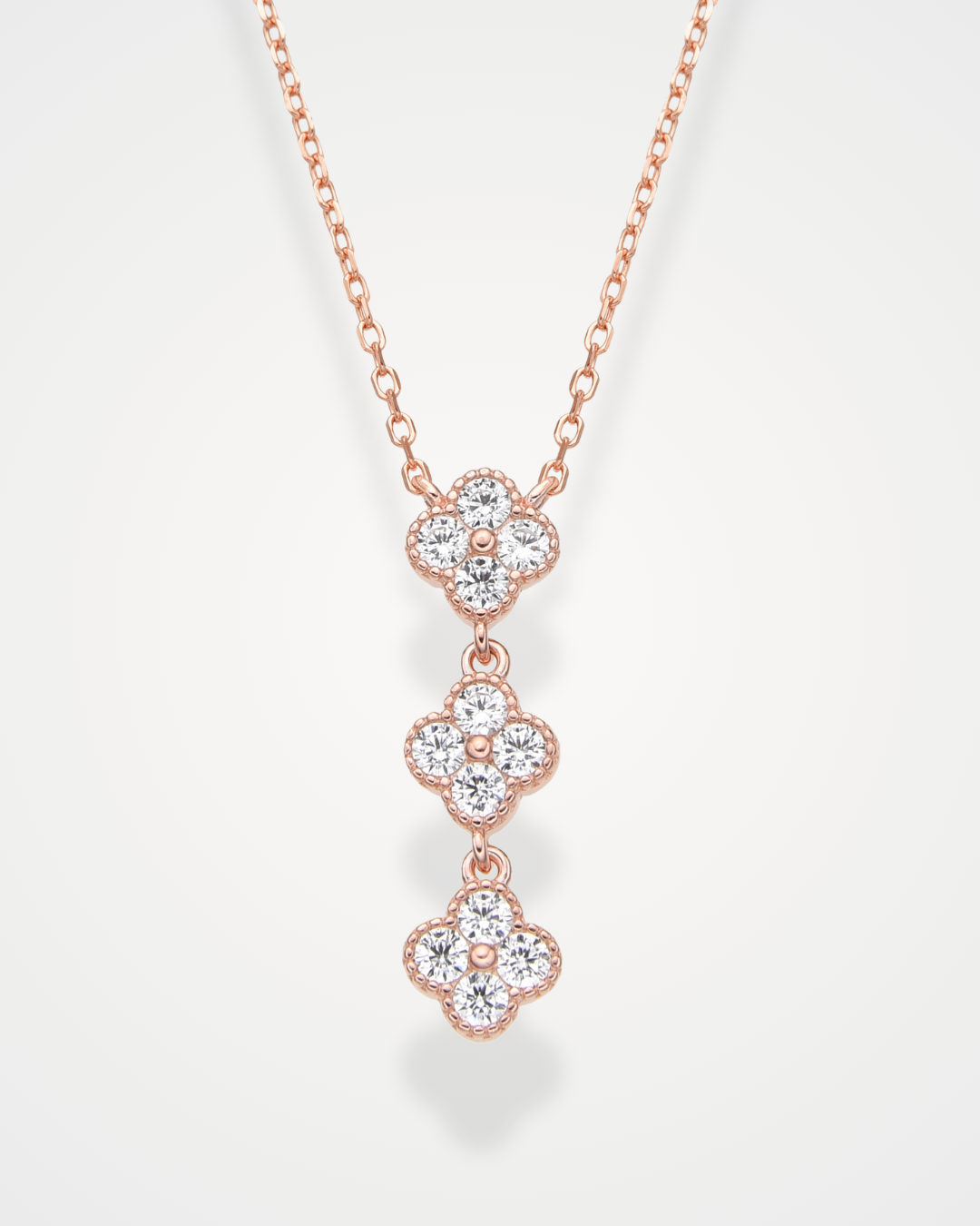 Collier Trio Eden - ROSE