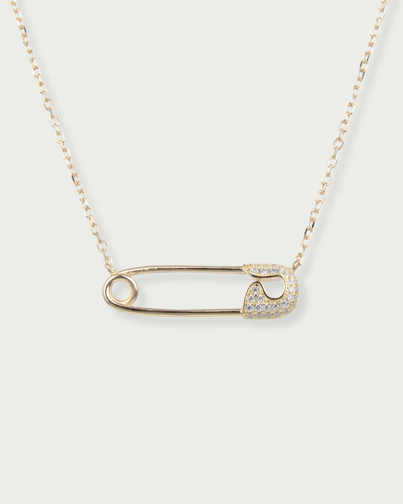 Paperclip Necklace - GOLD 