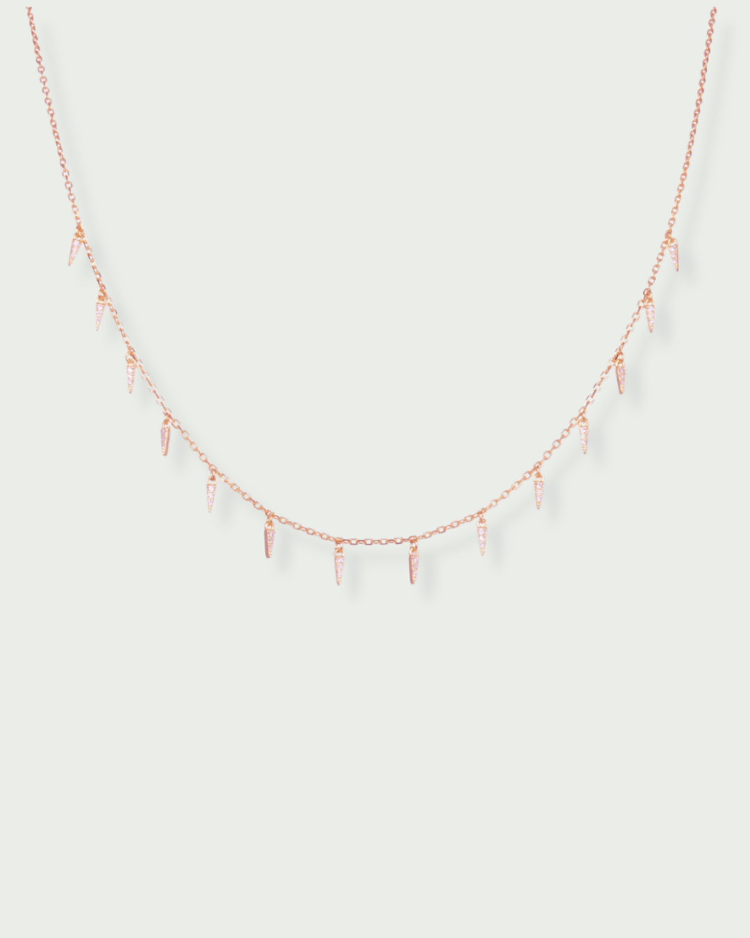 Waterfall Necklace - PINK 