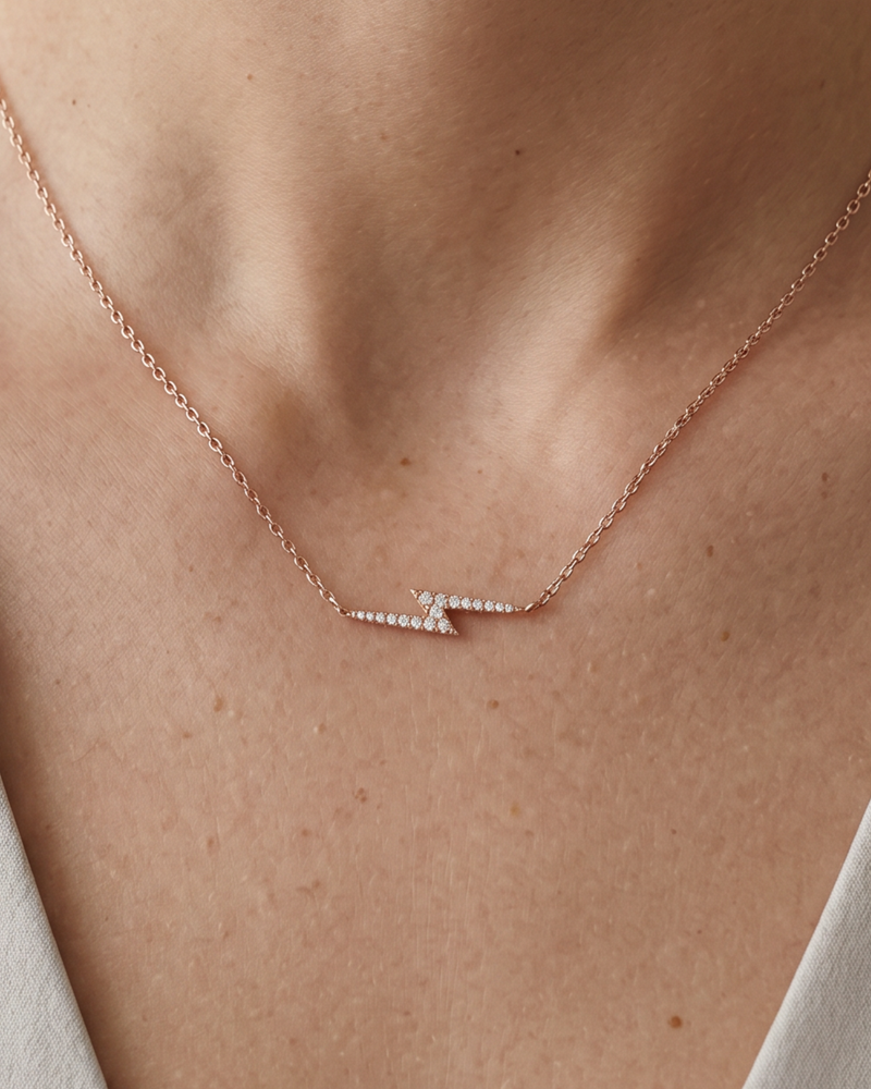 Collier Éclair - ROSE